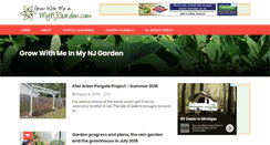 Desktop Screenshot of mynjgarden.com